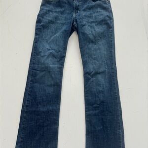 Wrangler Blue Boot Cut Jeans Classic Denim